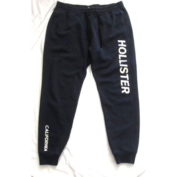Y2K Vintage Hollister California Sweat Pants Jogger Men Sz L (MP523) 